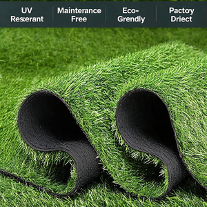 Gazon synthétique imperméable à double couche pour terrains de sport scolaires, qualité durable, exportation vers l'Allemagne et la <span class=keywords><strong>France</strong></span>, installation facile - Product Image 4