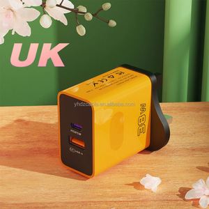 High Quality Fast Charger EU/UK/UK <b>Socket</b> Type <b>C</b> 38W <b>USB</b> Wall Charger PD+QC Charger for Phone 17 16 15 - Product Image 4
