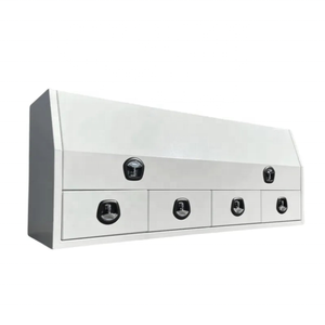 Pickup Ute Tray Truck Tool <b>Box</b> Aluminium <b>Storage</b> Toolbox With <b>Drawers</b> - Product Image 2