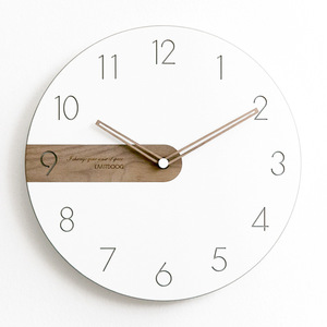 Wozoom Nordic Style <b>Wall</b> <b>Clock</b> 12 Inch 14 Inch <b>Silent</b> Quartz Movement Living Room Home Decor Modern Minimalist Design - Product Image 3