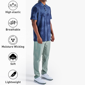 Fabricantes de ropa de golf Impreso personalizado Reversible Antibacteriano Ligero Transpirable Secado rápido Nylon/Cachemira 100% Algodón - Product Image 2