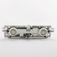 Poulie coulissante pour porte fantôme, quincaillerie pour portes dissimulées, système de porte coulissante, rail, roue de suspension, rouleau de suspension, roues à fermeture amortie