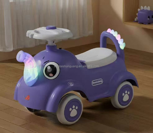 Nuovo Design del Produttore: Simpatica Auto a Quattro Ruote a Forma di Elefante con Luci LED per Bambini da 2-6 Anni, Realizzata in Plastica Resistente - Product Image 5