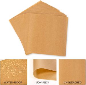 <span class=keywords><strong>Carta</strong></span> da forno biadesivo per alimenti per pane Pizza tortino di Hamburger congelato per separare ingredienti come patatine - Product Image 6