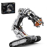 Kits de construction de bras robotique technique programmable MILI avec télécommande, modèle éducatif STEM contrôlé par application à distance