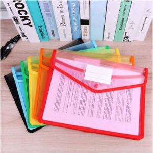 Porte-documents extensible en PVC A4 avec fermeture à bouton-pression, durable et imperméable - Product Image 3