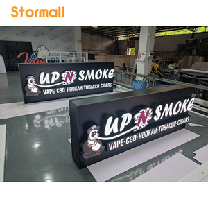 Insegna Luminosa 3D per Esterni, Lettere Logo a Canale <span class=keywords><strong>LED</strong></span>, Cartello Pubblicitario in Acrilico Illuminato, Insegna Commerciale IP67 - Product Image 2