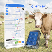 Collier de suivi GPS GLONASS 4G pour bétail, avec suivi en direct sur PC, mini, étanche, pour chevaux et moutons