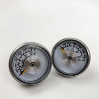 Grosir pompa Pcp kompresor udara aksesoris pabrik pasokan udara 4500psi 30mm Mini pengukur tekanan udara