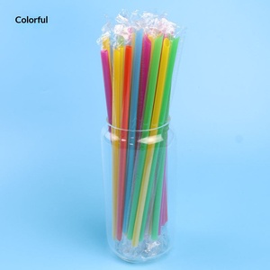 Pailles à bulles transparentes et larges, pailles à boire extra épaisses pour thé au lait et smoothies, plusieurs longueurs, plastique de qualité alimentaire - Product Image 3