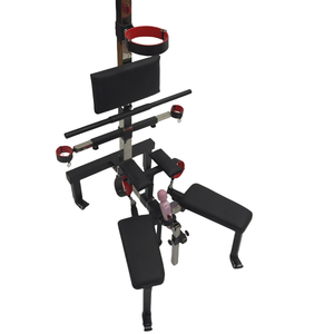 БДСМ эротические игрушки принудительная стимуляция на коленях, каркас для шеи и запястья, открытые ноги, сексуальные манжеты, удерживающие устройства, кресло для связывания - Product Image 3