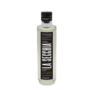 Made in Italy LA SECCHIA Weißer Essig Bulk 10 Jahre Haltbarkeit 250ml Spiritus essig von Modena zum Kochen