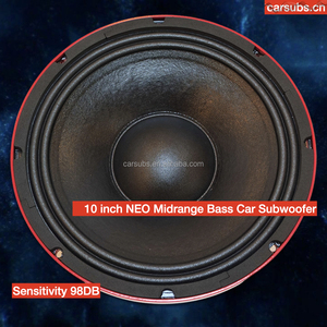 Haut-parleur de caisson de basses de voiture 10 pouces en néodyme 98DB, puissant, RMS 300W, robuste, 10 pouces, pic 600W, aimant néodyme - Product Image 2