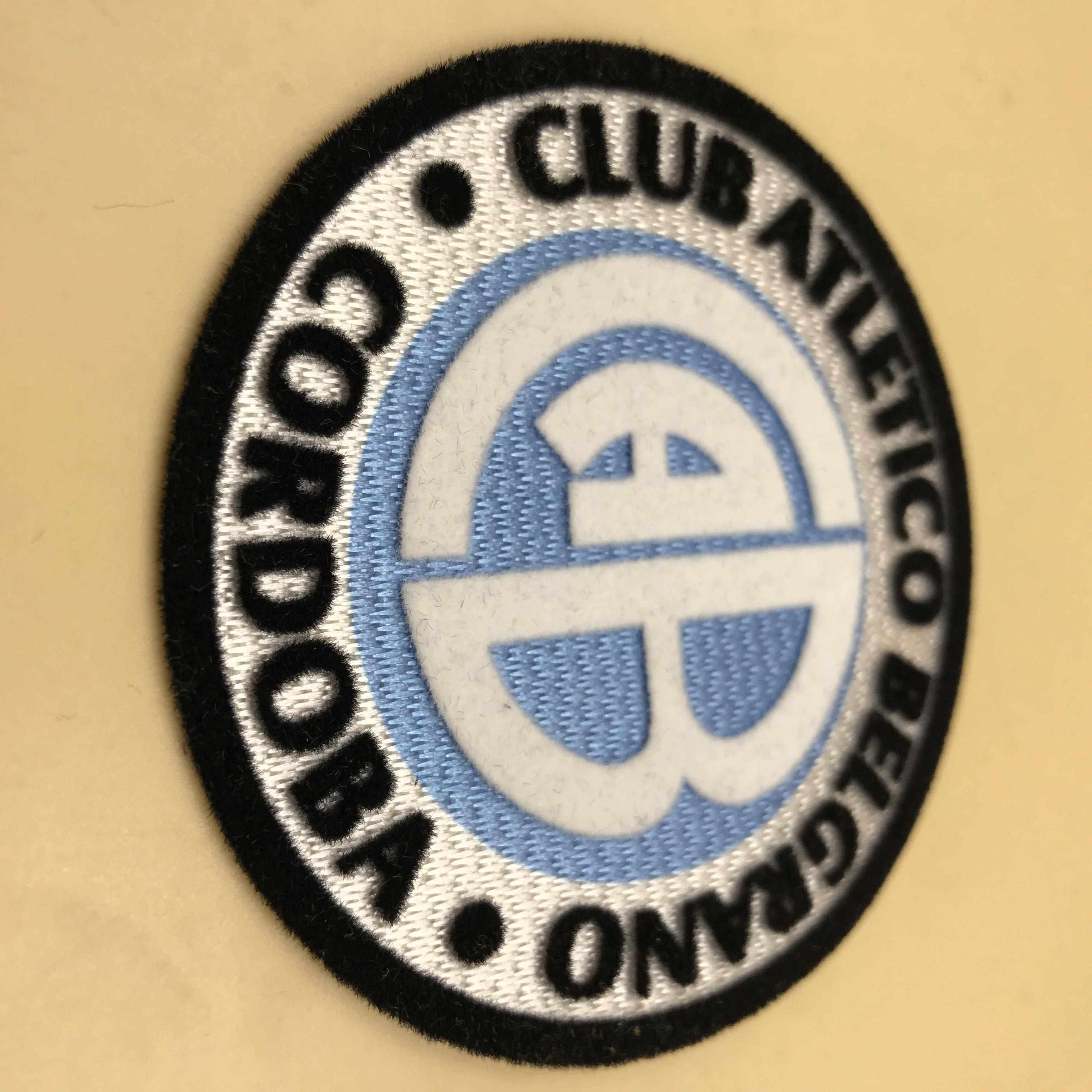 Patch de verrouillage 3D personnalisé, Logo d'équipe de Football, de Club, conception personnelle