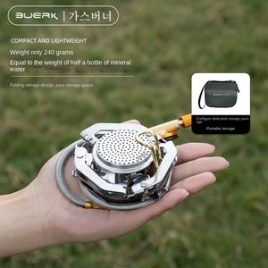 采购代理不锈钢户外便携式火炉防风丁烷野营煮茶烧水批发 - Product Image 2