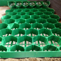 Grille de pavage en plastique HDPE pour pelouse et jardin Voiture Allée Pavage Renforcement Produits de terrassement Geocells Catégorie