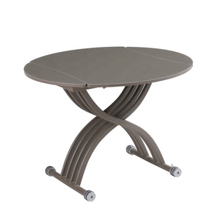 Mesa de comedor multiusos de alta calidad, sistema de gas, mesa de centro arriba y abajo plegable para ahorro de espacio, muebles de sala de estar - Product Image 2