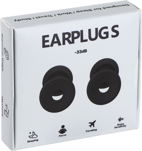 จุกอุดหูกันเสียงแบบปรับแต่งโลโก้ได้ 4 ขนาด ลดเสียงรบกวน ป้องกันการได้ยิน ทำจากซิลิโคนนุ่ม สำหรับการนอนหลับ - Product Image 5