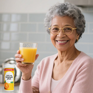Großhandel OEM Adult Vitamin C 1000mg Brause tabletten Immun <span class=keywords><strong>Super</strong></span> <span class=keywords><strong>Boost</strong></span> für Erwachsene Nicht für Schwangere - Product Image 3