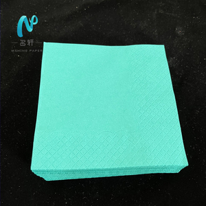Nhà Sản Xuất Tùy Chỉnh 2025 Bán Buôn Giấy Khăn Ăn 33*33Cm Ăn Trưa Màu Xanh Lá Cây 1-2ply Tiệc Cưới Bữa Ăn Tối Khăn Ăn Với Logo Nhà Hàng - Product Image 3