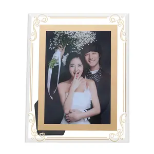 Factory Custom Crystal Glass Simple And Light Luxury Baby Table Wholesale Girl Wall Photo Frame