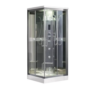 Cabina de <span class=keywords><strong>Ducha</strong></span> con Bañera de <span class=keywords><strong>Hidromasaje</strong></span>, Combinación Computarizada de 90x90, Baño de Vapor Cerrado - Product Image 1