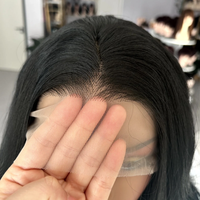 Perruque Lace Front HD sans colle 5x5 en cheveux humains brésiliens bouclés afro, pré-épilée, prête à porter, vente en gros