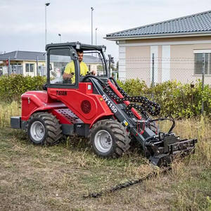 <span class=keywords><strong>Taian</strong></span> pemuat ujung depan pertanian merek DY1150 pemuat kecil kebun Bumi mesin penggerak roda teleskopik - Product Image 1