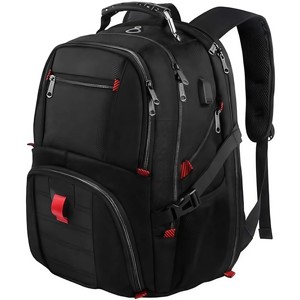 <span class=keywords><strong>Zaino</strong></span> da Viaggio <span class=keywords><strong>per</strong></span> <span class=keywords><strong>Laptop</strong></span> Oversize Unisex con Porta di Ricarica USB Borsa <span class=keywords><strong>per</strong></span> Computer da Lavoro - Product Image 1