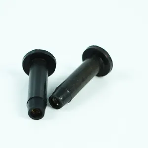 High quality hardened rubber threaded inserts M4 M5 M6 well mount anchor rubber expansion nuts