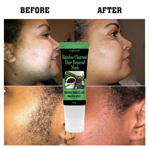 Masker Hitam Arang Bambu Penghilang Bulu Area Pribadi Tanpa Rasa Sakit untuk Penghilangan Bulu - Product Image 5