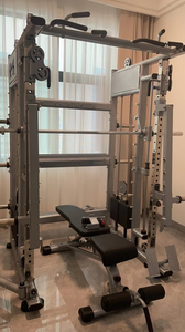SK Vente en gros en usine Smith Machine multifonctionnelle commerciale équipement de gymnastique <span class=keywords><strong>cage</strong></span> d'alimentation tout en un smith machine - Product Image 5