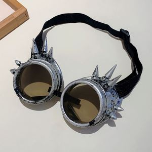 Nouvelles lunettes rétro punk steampunk pour Halloween, accessoires de déguisement pour fête et cosplay - Product Image 6