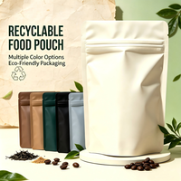 Sachet Doypack Personnalisé avec Logo, Recyclable et Écologique, pour Emballage Alimentaire, Snacks et Aliments Séchés, avec Fermeture Zip, Conception Gratuite