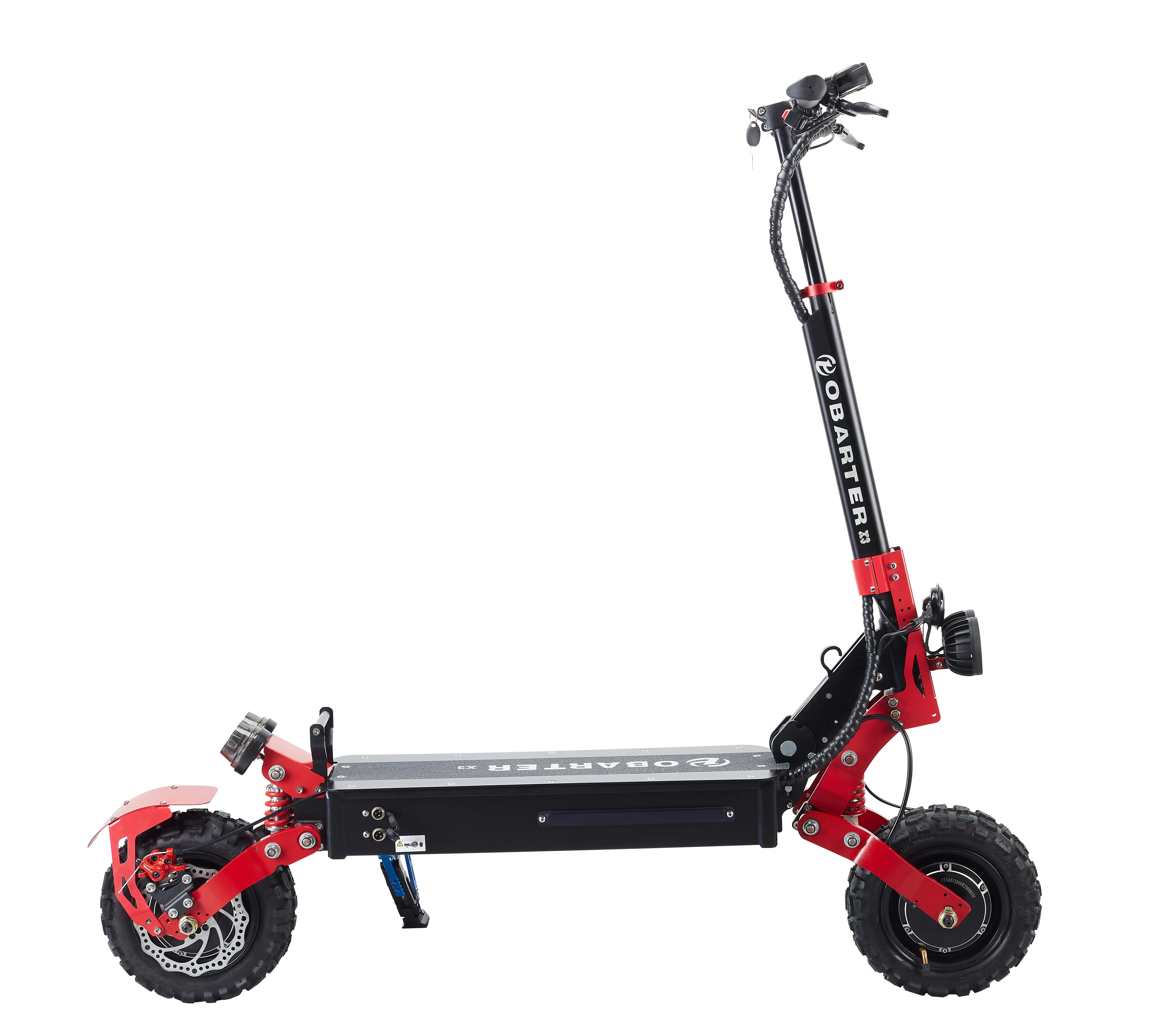 Fabrika toptan Obarter X3 off-road escooter 2400W çift fırçasız motor scooter 11 inç 48V iki tekerlekli elektrikli katlanır Scooter