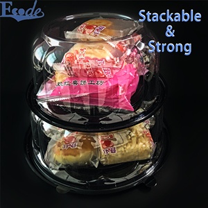 Hộp Đựng Có 6 Ngăn Đựng Bánh Cupcake Không Bản Lề Hộp Đựng Bánh Sandwich Thực Phẩm Dùng Một Lần Bằng Nhựa Cupcake Hộp Đựng Kẹo Chấp Nhận - Product Image 6