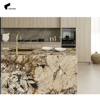 Dalles de quartzite naturel atmosphérique Tostone Patagonia 18 mm-20 mm pour murs, îlots, tables, comptoirs de salle de bain, escaliers, décoration