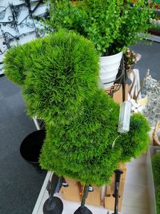 Mô phỏng động vật vườn cảnh quan động vật nhỏ màu xanh lá cây khắc công viên ngoài trời sáng tạo cỏ thỏ con chó nhân tạo topiary động vật - Product Image 3