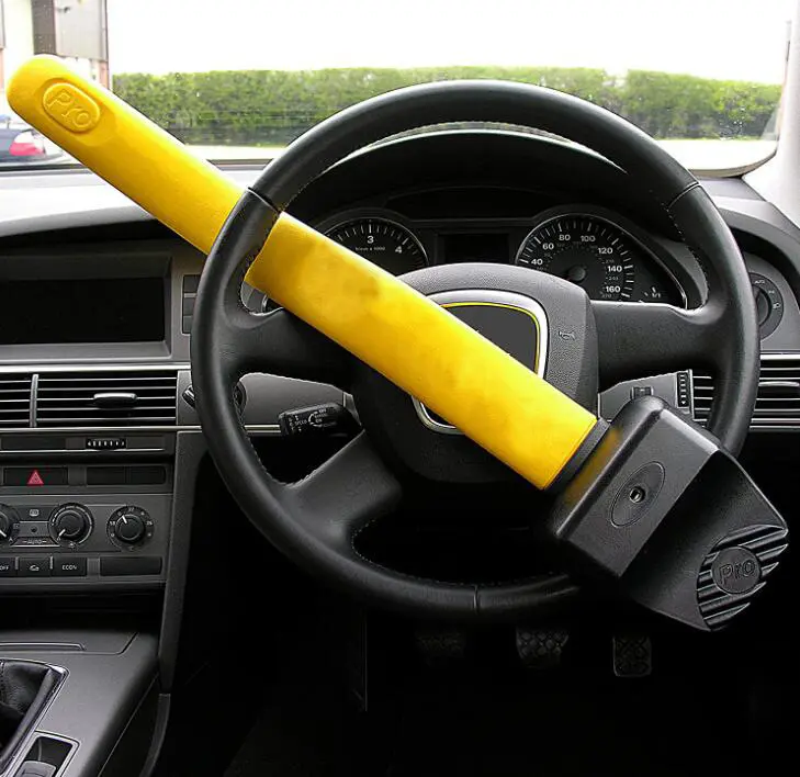 New Product Ideas 2024 Car Accessories Security Rotary Car Steering Wheel Lock Fit for All Type of Cars