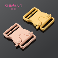 Sangle de sac tactique personnalisée SHIWANG, sangle en toile colorée, boucle réglable, métal noir, 25 mm, ceinture de sac à dos tactique, libération latérale