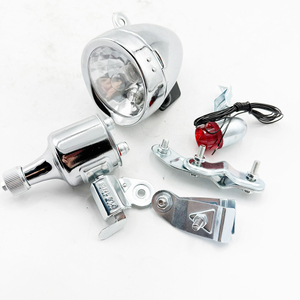新型电动自行车摩擦发电机发电机头尾灯发光二极管灯MTB 12V 6W - Product Image 3