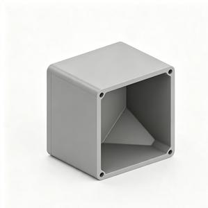 Boîtier carré en plastique moulé sur mesure en ABS, pièce moulée par injection grise - Product Image 5