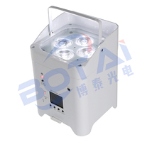 Botai Event Wedding Rechargeable sans fil led lumières de scène 4x18w 6in1 batterie dmx led par lumière