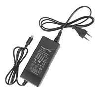 Chargeur Trottinette Électrique 42V 2A, Chargeur de Batterie au Lithium pour Trottinettes Xiaomi M365 1S Pro Pro2 ES2 ES4 E22 E25 F40 F20, Accessoires