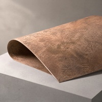 Revêtement mural flexible en pierre souple de quartz brun doré antique, résistant au feu et à l'eau, panneau de carrelage pliable pour hôtel et salle de sport