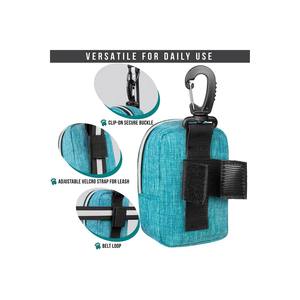 Porte-sacs à déjections canines en tissu portable NIBAO pour la marche, la randonnée, la course à pied, les voyages - Avec un rouleau de sacs à déjections canines - Product Image 6