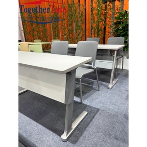 Durable Plastic Furniture Reliable Modern <b>Ergonomic</b> Double Position Student <b>Desk</b> Chair for College Students for Classroom Use - Product Image 6