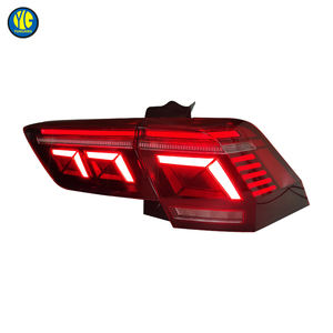 Feux arrière LED YU GUANG pour Volkswagen VW <span class=keywords><strong>Tiguan</strong></span> 2017-2023, Plug and Play, feux de brouillard rouges et feux de freinage, feux arrière - Product Image 2
