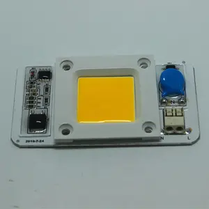 Holofote led sem gotejador de alta potência, refletor de lente de chip diy 20w 30w 50w