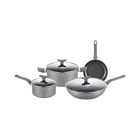 Nouvel arrivage : Ensemble de 7 ustensiles de cuisson antiadhésifs en acier au carbone de qualité supérieure, légers, pour cuisine domestique